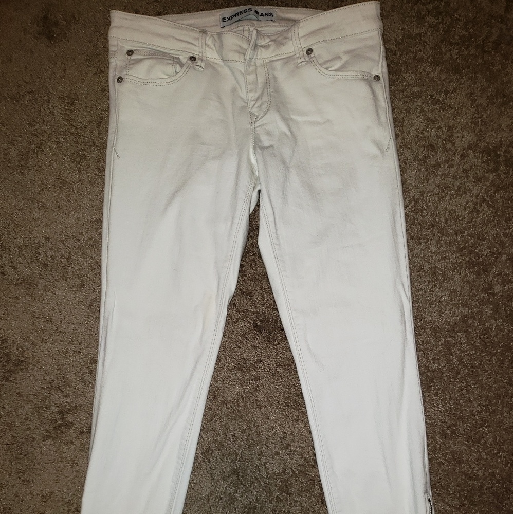 Express ankle jeans